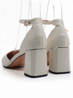 06-HDP1168-118 LT. BEIGE Туфли летние женские (натуральная кожа)