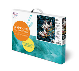 ФРЕЯ PNB/PMC-237 Набор для раскрашивания по номерам ( цветной холст ) 40 х 30 см Цвет магнолии