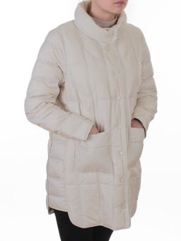 8811 MILK Куртка пуховая облегченная женская (утиный пух)