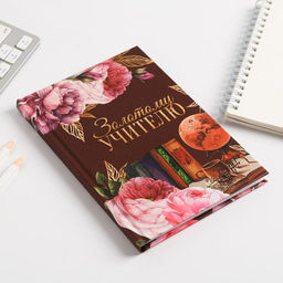 Ежедневник мини Золотому учителю, формат А6, 80 листов - Artfox фото 2