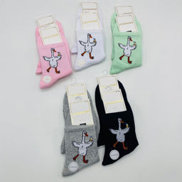 Носки цветные LUCASHOCKN Гусь с коктейлем 10 шт в уп - Storyland фото 2