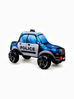 Воздушный шар фольгированный 35" 3D «Полицейская машина», под воздух