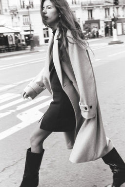 OVERSIZED SOFT COAT - Zara фото 5