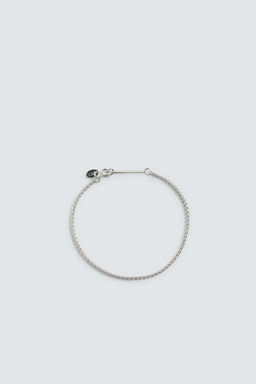 PULSERA ESLABONES ACERO INOXIDABLE / Plata - Zara фото 3