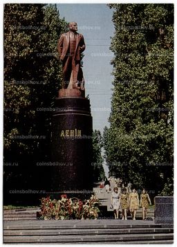 Открытка Киев  Памятник В.И. Ленину