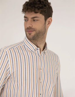 Pembe Regular Fit Uzun Kollu G_mlek