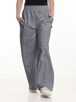 Брюки со стрелками для девочки подросткам 22-2009 темно-серый меланж - Mini maxi фото 3