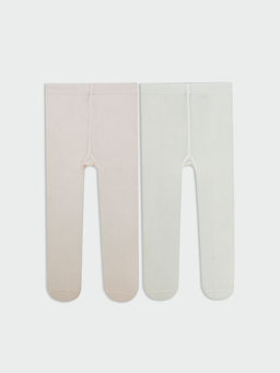 K?z Bebek K?lotlu ?orap 2li