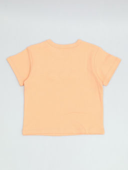 CRB wear / CWBG 64003-47-430 Футболка для девочки,персик  фото 3