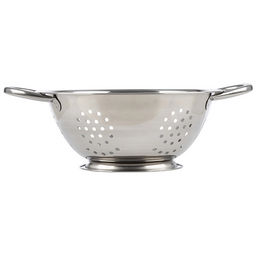 Дуршлаг CASUAL на подставке с боковыми ручками, нерж сталь, диа 22 см арт.985530 - Mallony фото 2