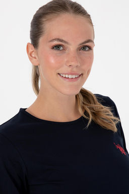 Kad_n Lacivert Pijama Tak_m_ Sepette S_rpriz _ndirim - U.s. polo assn фото 2