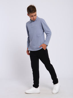 Ладошки / Рубашка-поло Василий белый  фото 27