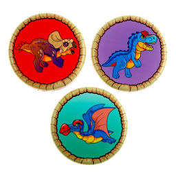 Летающая тарелка Динозавры, виды МИКС - Simaland фото 5