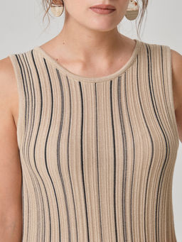 Блузка вязаная без рукавов - Stilla фото 7