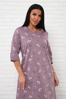 Сорочка теплая, футер с начесом (01035) - Плиона фото 41