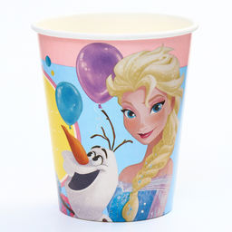 Набор одноразовой посуды, на 6 персон «С днем рождения!», Холодное сердце