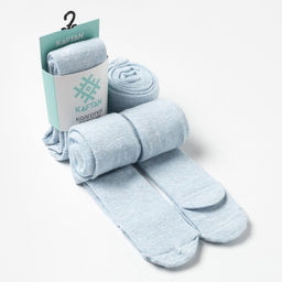 Колготки детские KAFTAN BASIC, рост 116-122 см, голубые