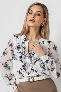 Блузка женская 7089/03/Молочный