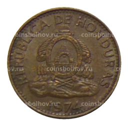Монета 1 сентаво 1974 года Гондурас