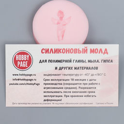 Молд силиконовый "Ангел" 3 см МИКС
