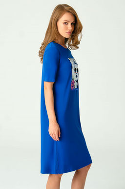 Арт. 8608 Туника женская 42-50 (5 шт) Цвет:коралловый - Калинка фото 17