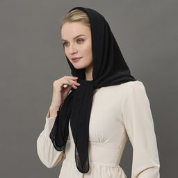 Платок 110 х 110 см - Мастерская ПОКРОВ фото 7