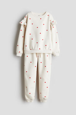 Conjunto de 2 piezas en tejido sudadera