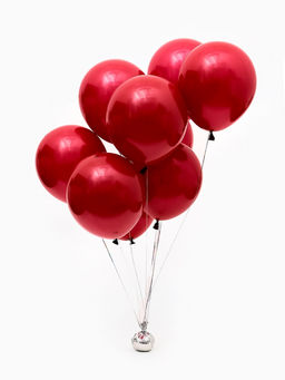 Воздушные шары латексные 12" "Бургундия" набор 100 штук