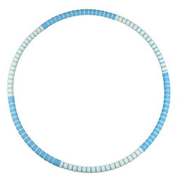 Обруч массажный Woohooo Luna Spin / D93 cm 6 секций / бело-голубой / уп25 - Галеонтрейд фото 3