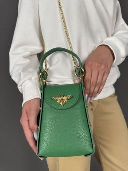 Сумка женская из телячьей кожи