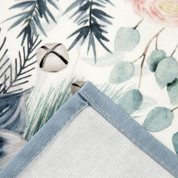 Фартук Этель Christmas flowers 60х70см, 100% хл, саржа 190 гр/м2  фото 3