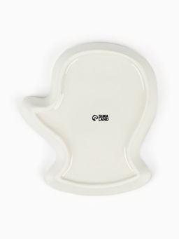 Блюдо новогоднее Теплой зимы, 20?17.5?3 см, ручная работа - Дорого внимание фото 4