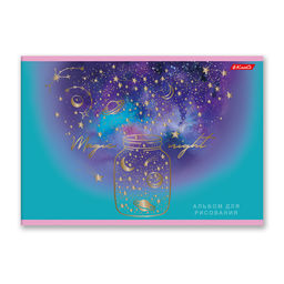 Светоч 40АЛСК4_7_3_9 Альбом для рисования, фольга, 100 г/м2 A4 29 х 20.5 см 40 л. 5 шт. на скобе 000231 Волшебный сон  фото 8