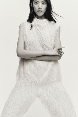 Pantal?n con flecos - H&m фото 3