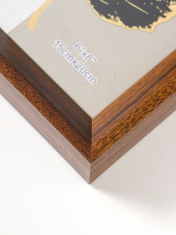 Фоторамка для фото 15×20 см «Прованс», пластик, бежево-коричневый, 23.7×18.8×3 см