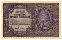Банкнота 1000 марок 1919 года Польша
