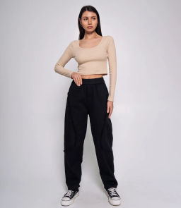 Брюки #КТ8817 (7), чёрный