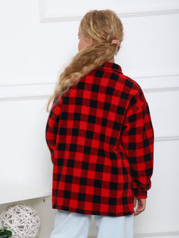 РБ013 Рубашка Мейн (красный) - Милаша фото 6