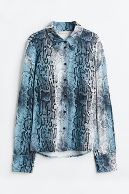 Camisa estampada de punto