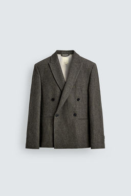 LIMITED EDITION TEXTURED BLAZER - Zara фото 8