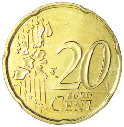 20 евроцентов 2002 года Монако