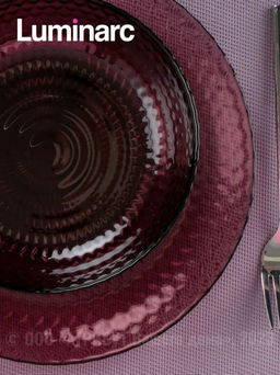 Набор столовый ИДИЛЛИЯ ЛИЛАК 16 предметов со стаканами РОМБ ЛИЛАК 310мл /Люминарк/ - Luminarc фото 10