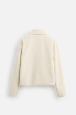 TEXTURED OVERSHIRT - Zara фото 7