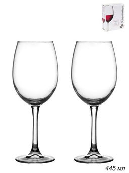 Бокал 2 штуки 445 мл Классик / 440152B /уп 8/ вино - ГалеонТрейд фото 2