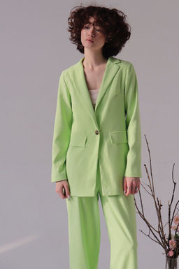 7931 Костюм брючный светло-зелёный - Martichelli фото 20