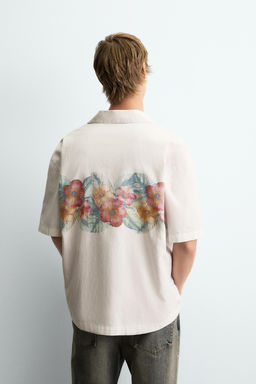FLORAL PRINT SHIRT - Zara фото 10