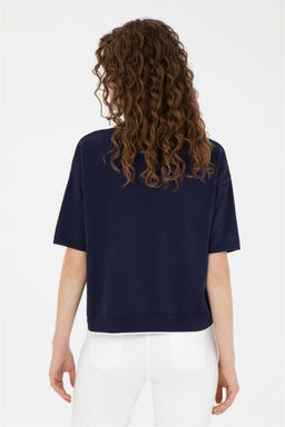 Женский темно-синий свитер - U.s. polo assn фото 5