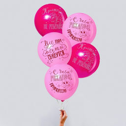 Цена за 2 шт. Воздушный шар латексный 12" «Все твои мечты», 5 шт.