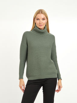 водолазка женская из хлопка со спущенной линией плеча - Glenfield фото 8