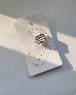 Серьги - кафф